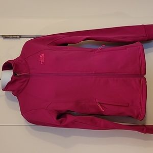 The North Face hot pink zip up